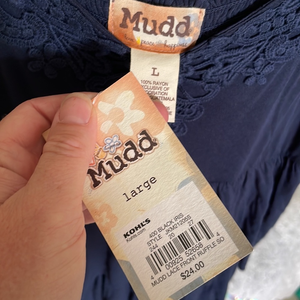 Mudd Ruffled Spaghetti Strap Top - Picture 4 of 4